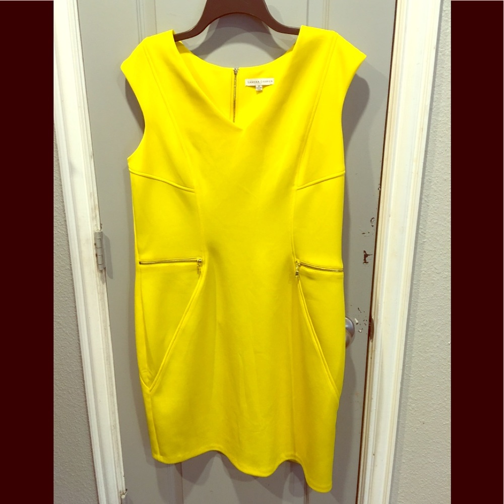 Sandra Darron Yellow Dress